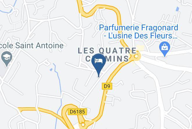 Le Mas Des Romarins Map