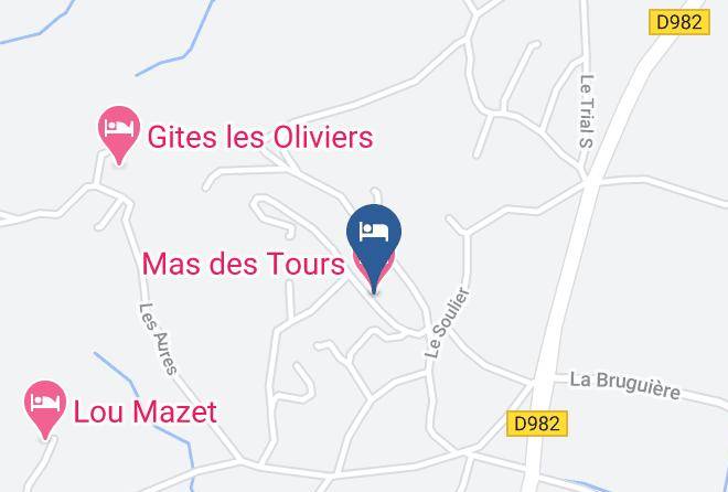 Gard - Mas Des Tours Maps