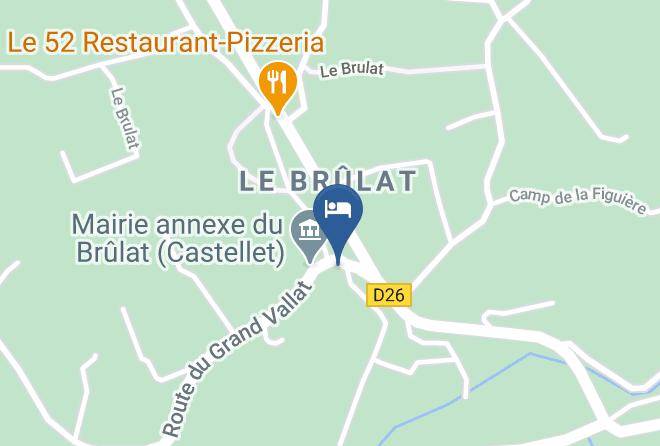 Var - Mas Du Brulat Maps