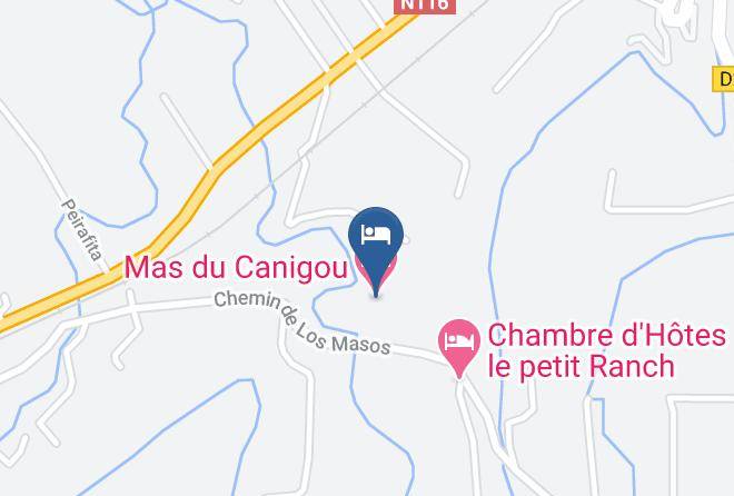 Pyrenees Orientales - Mas Du Canigou Maps