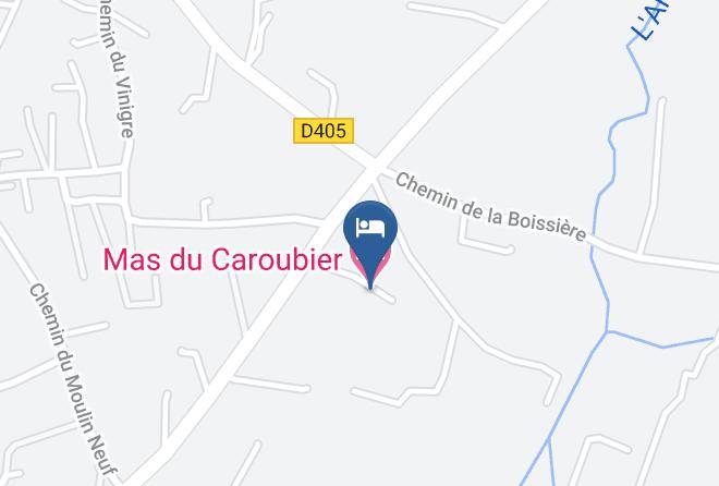 Gard - Mas Du Caroubier Maps