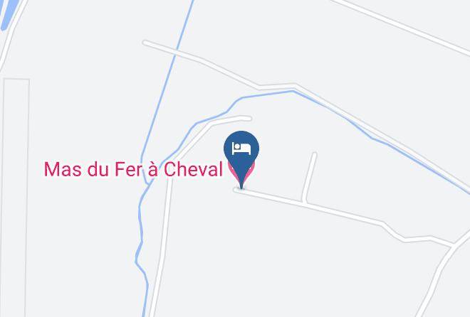 Vaucluse - Mas Du Fer A Cheval Maps