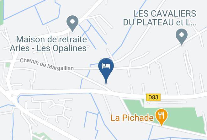Bouches Du Rhone - Mas Du Petit Paradis Maps