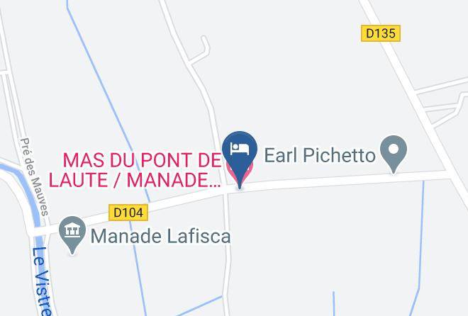 Gard - Mas Du Pont De Laute Manade Renaud Vinuesa Maps