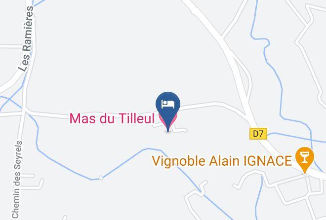 Vaucluse - Mas Du Tilleul Maps