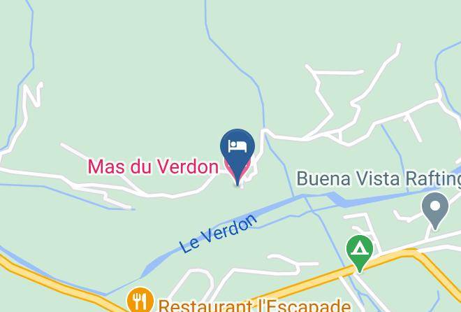 Mas Du Verdon Map