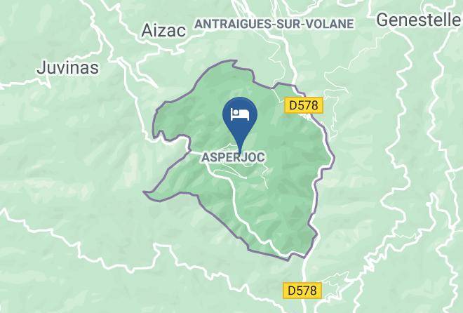 Ardeche - Mas Du Vernadel Location De Gites Maps