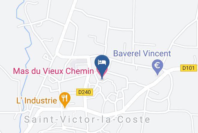 Gard - Mas Du Vieux Chemin Maps