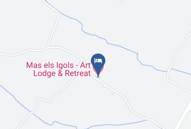 Barcelona - Mas Els Igols Art Lodge & Retreat Maps