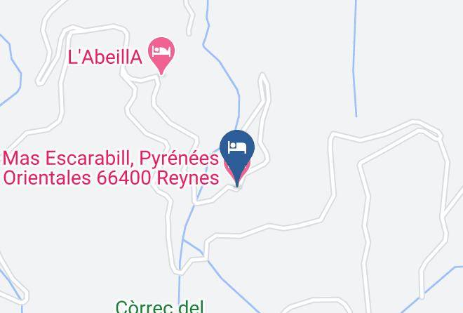 Pyrenees Orientales - Mas Escarabill Pyrenees Orientales 66400 Reynes Maps