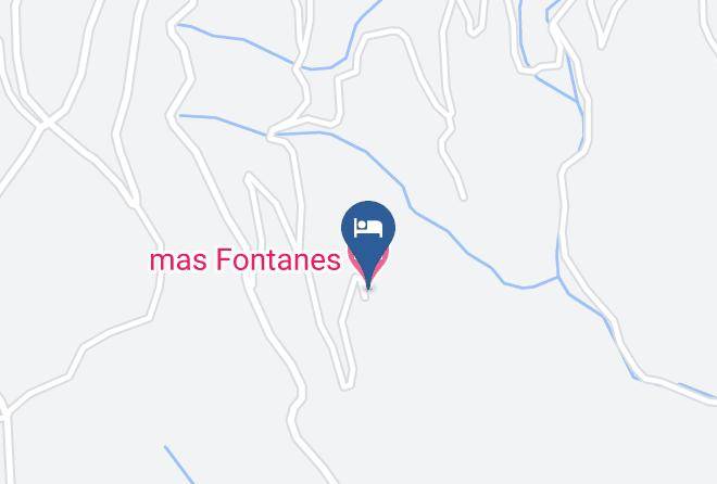 Mas Fontanes Map