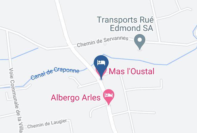 Bouches Du Rhone - Mas L'oustal Maps