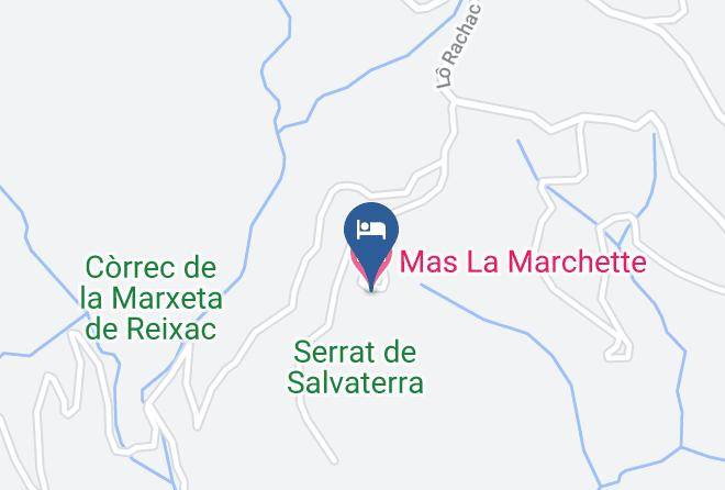 Pyrenees Orientales - Mas La Marchette Maps