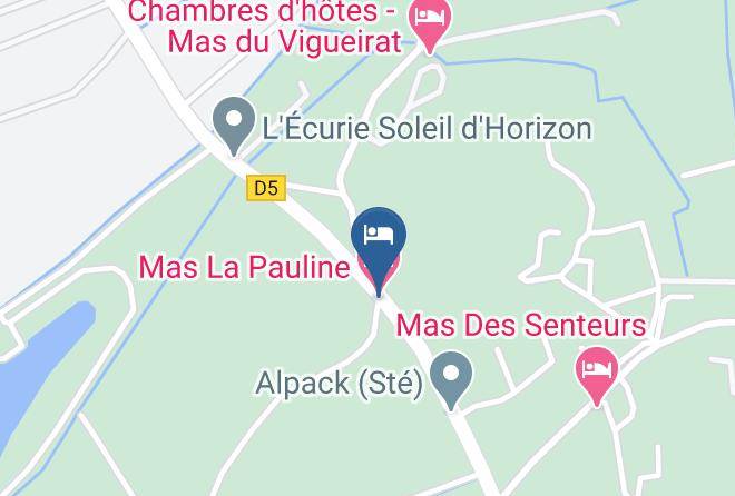 Bouches Du Rhone - Mas La Pauline Maps