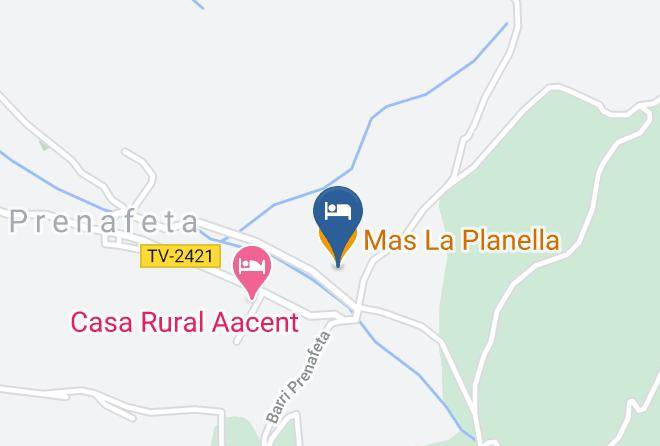 Tarragona - Mas La Planella Maps