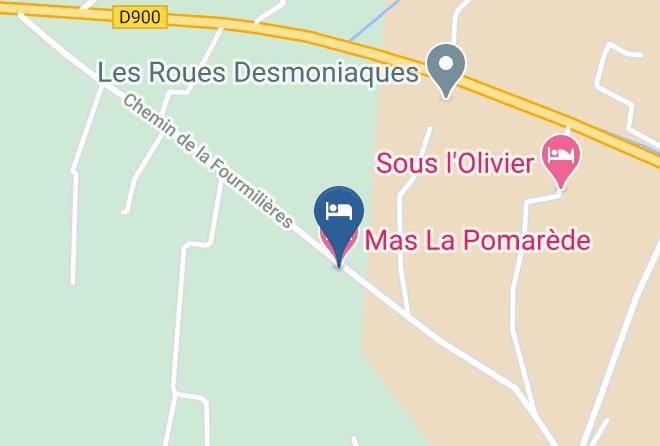 Vaucluse - Mas La Pomarede Maps