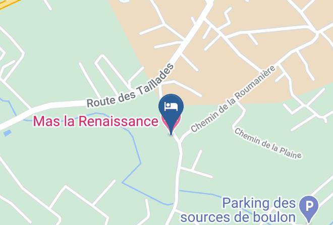 Vaucluse - Mas La Renaissance Maps