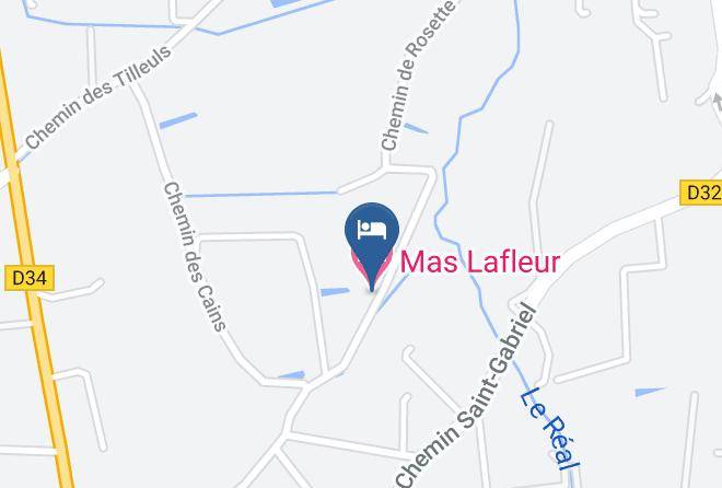 Bouches Du Rhone - Mas Lafleur Maps