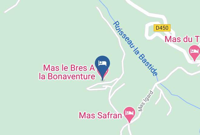 Gard - Mas Le Bres A La Bonaventure Maps