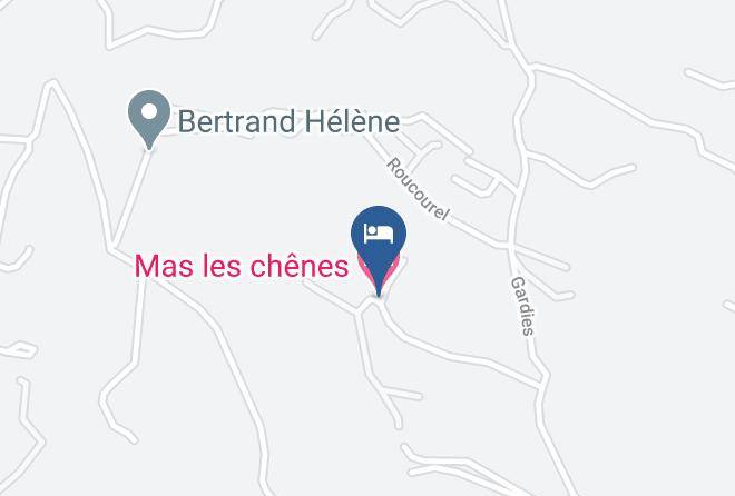 Mas Les Chenes Map