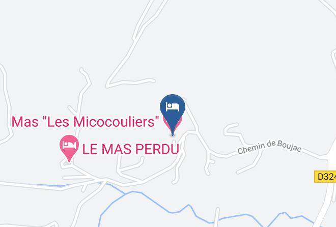 Gard - Mas Les Micocouliers Maps