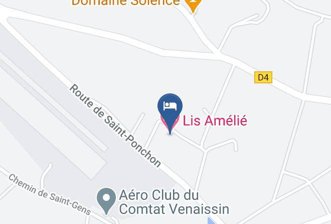 Vaucluse - Mas Lis Amelie Maps