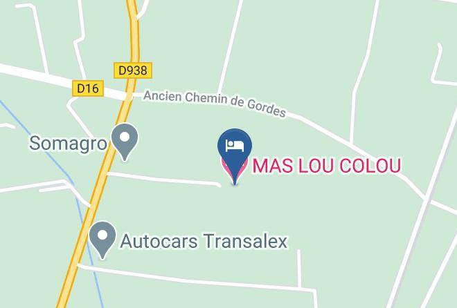 Vaucluse - Mas Lou Colou Maps