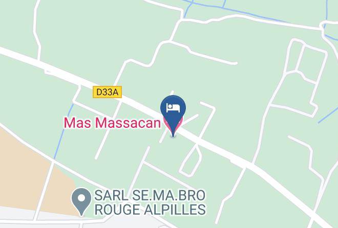 Bouches Du Rhone - Mas Massacan Maps