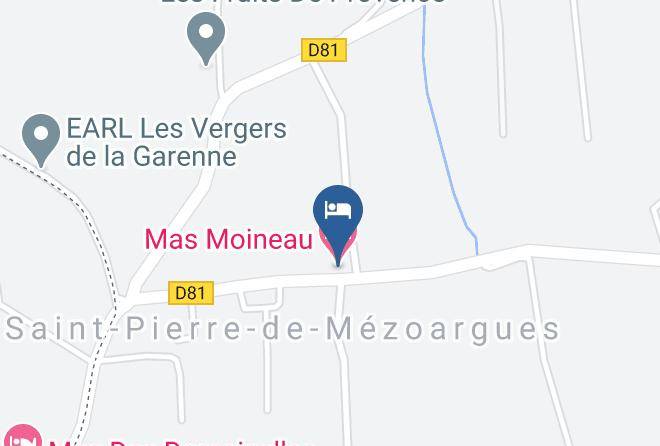 Bouches Du Rhone - Mas Moineau Maps