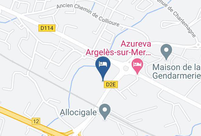 Pyrenees Orientales - Mas Mon Fare Gites Et Chambres D'hotes Argeles Maps