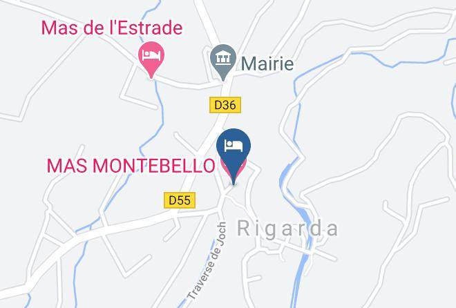 Pyrenees Orientales - Mas Montebello Maps