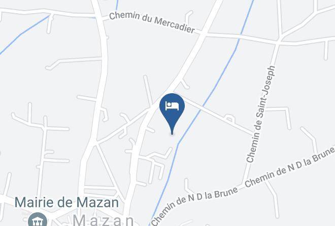 Vaucluse - Mas Nina Rosa Maps