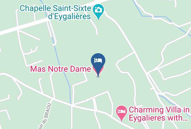 Bouches Du Rhone - Mas Notre Dame Maps