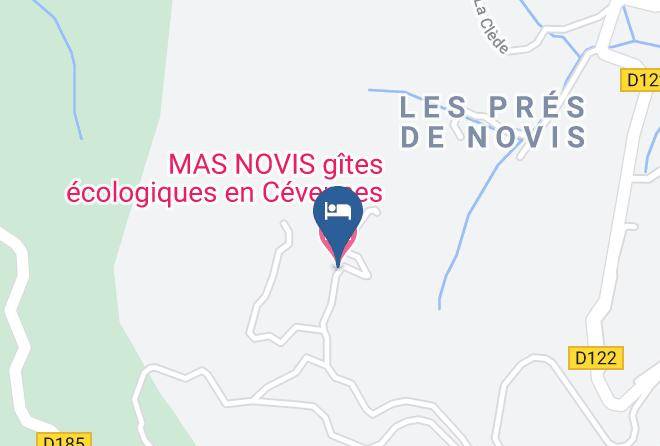 Gard - Mas Novis Gites Ecologiques En Cevennes Maps
