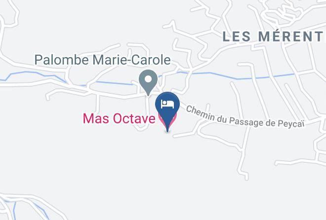Bouches Du Rhone - Mas Octave Maps