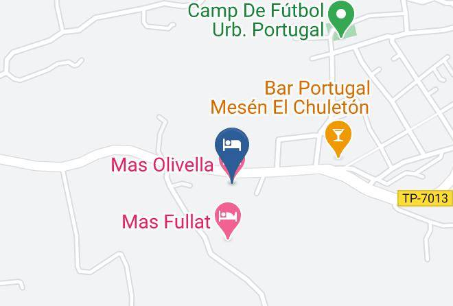 Tarragona - Mas Olivella Maps