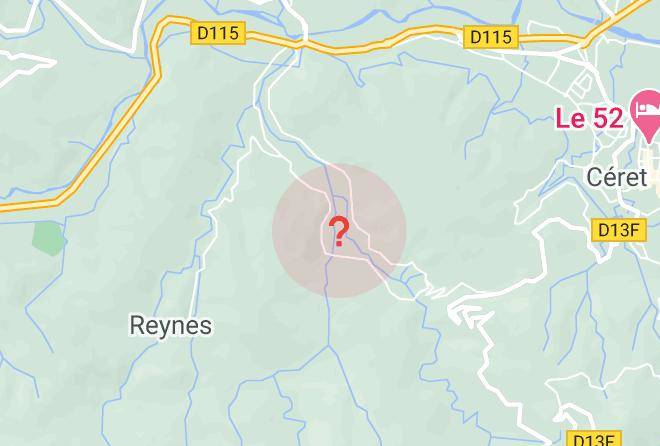 Pyrenees Orientales - Mas Pallares Maps
