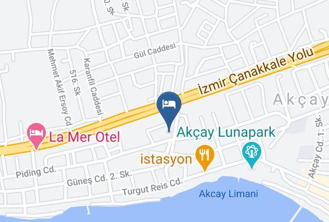 Edremit - Mas Palmiye Otel Maps