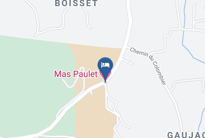 Gard - Mas Paulet Maps