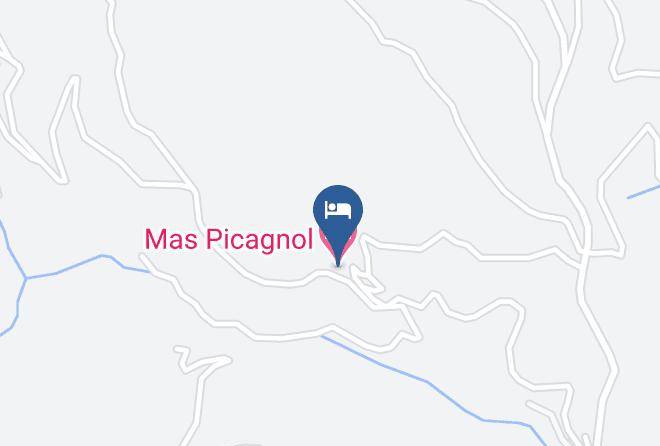 Pyrenees Orientales - Mas Picagnol Maps