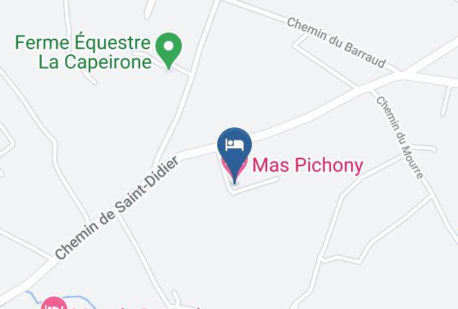 Vaucluse - Mas Pichony Maps