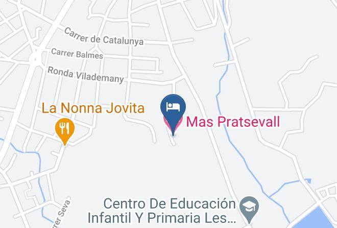 Barcelona - Mas Pratsevall Maps