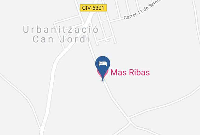 Girona - Mas Ribas Maps