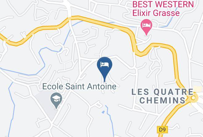 Maritime Alps - Mas Saint Antoine A Grasse Alpes Maritimes Provence Cote D'azur France Maps