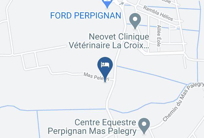 Pyrenees Orientales - Mas Saint Bernard Maps