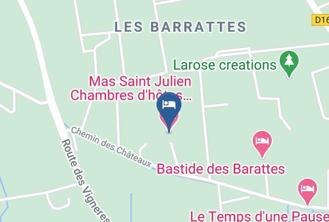 Vaucluse - Mas Saint Julien Chambres D'hotes Jacuzzi Exterieur Prive Maps