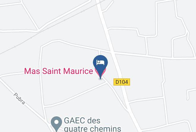 Gard - Mas Saint Maurice Maps