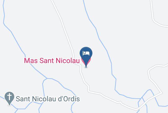 Mas Sant Nicolau Map