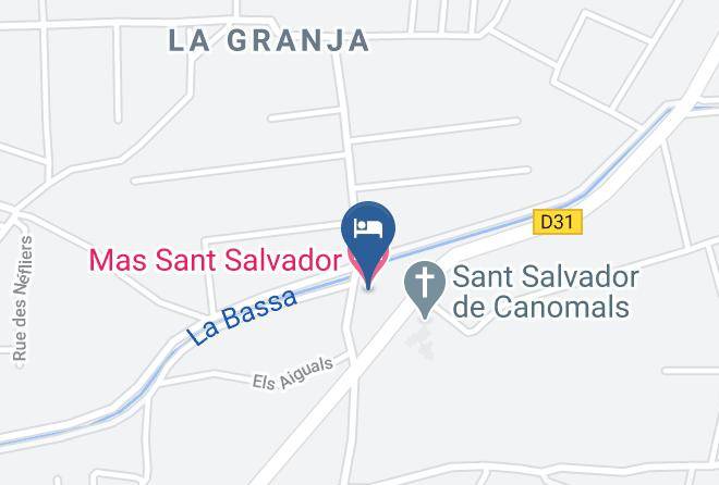 Pyrenees Orientales - Mas Sant Salvador Maps