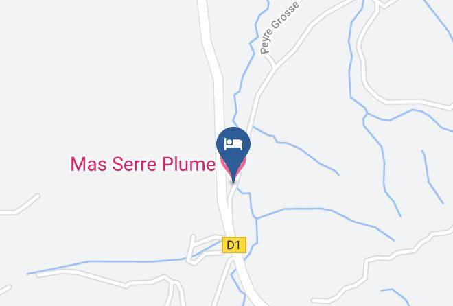 Mas Serre Plume Map